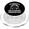 Gattino Divertente Meme Del Lupo Mannaro Not Now Kitten Daddy Is Increasing Shareholder Value PopSockets PopGrip per MagSafe