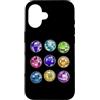 Cedar Rue Custodia per iPhone 16 Disco Ball Party Fun Dance Bright Happy specchiato
