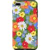Charlotte Kay Designs Apparel & Accessor Custodia per iPhone 7 Plus/8 Plus Fiori festivi multicolori con coccinelle