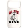 Keep Watch Christian Gothic Art Custodia per iPhone 17 Pro Max Aspettando il re scheletro cristiano Bibbia Art