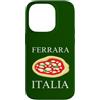 Ferrara Vacation And Emilia-Romagna Trip Custodia per iPhone 14 Pro Italia Pizza Ferrara
