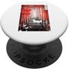 Japanese Kitsune Fox and Moon tori gate Giapponese Kitsune Fox e Luna PopSockets PopGrip Adesivo