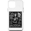 Desert Merch Joan of Arc Shop Custodia per iPhone 12 mini Giovanna d'Arco I Am Not Afraid I Was Born For This Woodcut Blk