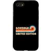 Retro Name Vault Custodia per iPhone SE (2020) / 7/8 GONZAGA Retro 70s 80s Sunset Stripe
