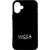 Italy & Co Custodia per iPhone 16 Plus Lucca Italia Minimalista