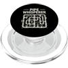Tech Nerd For Engineer With Schematic Divertente detto sussurro di tubi per ingegneri PopSockets PopGrip per MagSafe