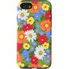 Charlotte Kay Designs Apparel & Accessor Custodia per iPhone SE (2020) / 7/8 Fiori festivi multicolori con coccinelle