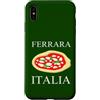 Ferrara Vacation And Emilia-Romagna Trip Custodia per iPhone XS Max Italia Pizza Ferrara