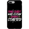 Mud Run Marathon Outfits Schlammlauf Des Custodia per iPhone 7 Plus/8 Plus Pulisci quando ho iniziato Muddy Race Schlammlauf Mud Run