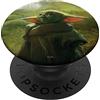 Star Wars The Mandalorian The Child Grogu in the Forest Art PopSockets PopGrip Intercambiabile