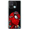 ERT GROUP custodia per cellulare per Xiaomi REDMI 12C/ REDMI 11A originale e con licenza ufficiale Marvel, modello Spider Man 042 adattato in modo ottimale alla forma dello smartphone, custodia in TPU