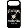 JB's Shakespeare Shop Custodia per iPhone Air Montague Fencing Club Verona Italia Spade e Scudo Invecchiato