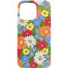 Charlotte Kay Designs Apparel & Accessor Custodia per iPhone 15 Pro Max Fiori festivi multicolori con coccinelle