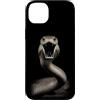 Majestic Black Mamba Face Wildlife Natur Custodia per iPhone 14 Plus Black Mamba Face Snake Rettile Wildlife Black Mamba
