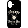 JB's Shakespeare Shop Custodia per iPhone 17 Montague Fencing Club Verona Italia Spade e Scudo Invecchiato