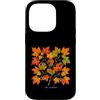 The Botany Bureau Custodia per iPhone 14 Pro Illustrazione della pianta dell'acero dello zucchero Acer saccharum