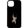 sloth two-fingered hanging animal lazy r Custodia per iPhone 15 Plus Bradipo sale e fruscia giù