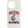 Keep Watch Christian Gothic Art Custodia per iPhone 14 Pro Max Aspettando il re scheletro cristiano Bibbia Art