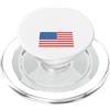 Nasa Felpa con cappuccio con logo della NASA con bandiera americana PopSockets PopGrip per MagSafe