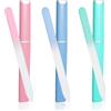 CATZUM 3 PCS Lime per Unghie in Vetro Professionali, Superficie Cristallina a Doppia Faccia con Custodia, Strumento per Manicure per Donne