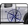 Grafic Kit 2 Adesivi camper rosa dei venti per auto van e furgoni grafiche adesive per auto camper furgone Decalcomanie Van Furgone minibus (BLU)