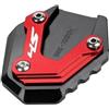 FAUXIWS Cavalletto Laterale Piede Estensione Piastra PER SH125 SH 125i SH150 150i SH300 SH350 2003-2025 2026 Accessori Moto Cavalletto Laterale Piastra Di Estensione Pad