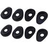Wresetly 8 pezzi per Yamaha FZ1 FZ6 FZ8 FZ16 XJ6 XSR 700 XSR 900 MT-09 Tracer 900-09 MT-07 indicatore di direzione indicatore adattatore distanza supporto