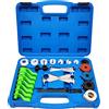 ZKTOOL Set di Strumenti di Scollegamento Rapido Tubi da 25 Pezzi | Kit Professionale per Linee Carburante CA Trasmissione, Compatibilità Universale per Maggior Parte dei Modelli Ford Chevy GM