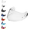 EvoParts Visiera Compatibile con X-lite x803 - x802 - x802r - x802rr - x702 - x661 - x603 (no x804) pinlock ready (Trasparente)