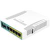 MikroTik RB960PGS: router HEX PoE 5 porte 5x 1000Mbps, Router, Bianco