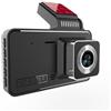 Suammiitstrieadea Telecamera universale da 4 pollici per auto, per parcheggio, 1080p, registrazione in loop, registratore video, dash cam, 2 pezzi, touch