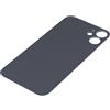 Generic Mobile TM compatibile con vetro posteriore con adesivo 3M compatibile per iPhone 12 Mini (senza logo/grande foro per fotocamera) (blu)