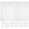 CHILDWEET 8 Pezzi Filtri Gel Luce Professionali in Fogli Rigidi Pvc Trasparenti 210×297mm Set per Progetti Creativi e Controllo del Movimento Oculare