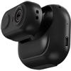 Wusvive 4K Thumb Action Camera Pocket Slim Camera (nero) | Funzionamento plug-and-play, telecamera compatta POV per vlogging e motociclismo