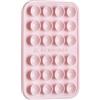 OCTOBUDDY, Compatibile con custodie per cellulari iPhone e Android | Supporto adesivo per custodia per telefono con ventosa in silicone, supporto antiscivolo per selfie e video (Rosa gesso)