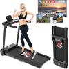 YM Tapis Roulant Salvaspazio 14 km/h 2000 PRO, Marchio Italiano, Ampia Superfice, Tapis Roulant Elettrico Pieghevole, Bluetooth e APP Interattive,Motore 2HP (Picco 3,5HP) Assistenza ITALIA
