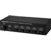 Cocosity LYNEPAUAIO 2 in 4 Out Speaker Selector Box Amplificatore a 4 zone e selettore di altoparlanti con controllo del volume Jack a banana Jack per cuffie da 6,5 mm