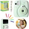 Kik Fotocamera digitale istantanea 16x, con 8 cartucce di inchiostro verde, 8GB
