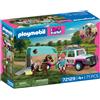 PLAYMOBIL, set "Amo i cavalli": fuoristrada con rimorchio per cavalli