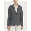 RAGNO BLAZER GIACCA DONNA MANICA LUNGA DO23GA RAGNO ARDESIA MEL
