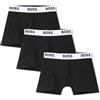 BOSS Set di 3 Boxer per Bambini e Ragazzi, Nero, 6 Anni