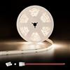 illuburg 12V Striscia LED COB Bianco Neutro 4000K 2,5m 528LED/m CRI90+ Dimmerabile Autoadesiva Banda Barra Strip Luminosa