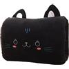 Générique Cartoon Hand Pillow Hand Warmer Nap Weak Hero Class 1 Arm Pillow Suho Non Electrical Travel Essentials Gifts(Black)