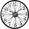 WILsem Creativo bicicletta forma ruota Metallo Orologio Da Parete Vintage Grande Soggiorno Appeso Orologi Orologio Interni Modern Home Decor Horologe
