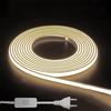 STHomedeco Striscia LED COB 220V IP65, Impermeabile per Interni ed Esterni(3000K,5m)