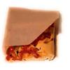 TODOKRAFT sacchetti per pizza da asporto di carta 15 x 15 cm, sacchetti antigrasso per alimenti (100)