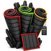 NAMAI - Set 4 Panni in Fibra di Carbonio, 50x38 CM e 15x15 CM | Microfibra in Carbonio, Sgrassa Solo con Acqua, Zero Aloni e Pelucchi, Asciuga in Fretta, Riutilizzabile e Durevole