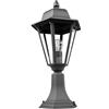 Lindby Lampada da esterni dimmerabile (Moderno) colore Nero, in Alluminio lampioncino paletto luminoso lampada viale lampione