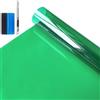 NewL Pellicola PET Vetri Auto Autoadesiva Verde 40 x 200 cm | Vari colori & misure, prot. UV 99%, attrezzi inclusi, spess. 0,06mm, uso auto,casa,ufficio,negozio,pellicola vetri