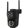 Nivian IPC-0S6B-DUAL Telecamera WiFi Dual Lens 3 MP PTZ Autotracking IP65